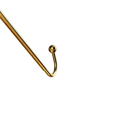 Anal Hooks LOCKINK Adjustable Golden Anal Hook AllNight 3867 Set 0926